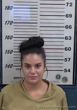 Mugshot of ELLIE RANIERI booked in Valencia County, New Mexico on July 10, 2026