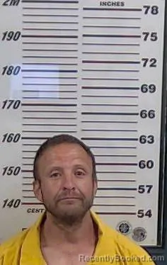 Mugshot of ANGELO GABALDON booked in Valencia County, New Mexico on July 11, 2026