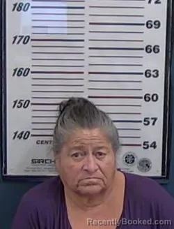 Mugshot of PEGGY SALAZAR booked in Valencia County, New Mexico on July 16, 2026