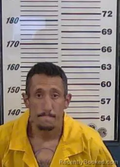 Mugshot of Joshua Rives booked in Valencia County, New Mexico on July 18, 2026