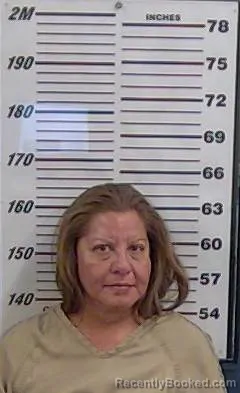 Mugshot of Janelle Jojola booked in Valencia County, New Mexico on July 18, 2026