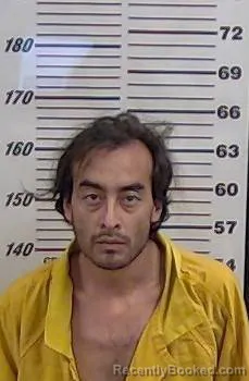 Mugshot of LUCAS JIRON booked in Valencia County, New Mexico on July 23, 2026