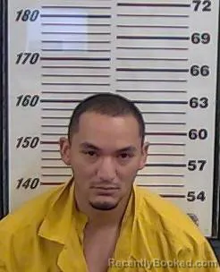 Mugshot of CYRUS LENTE booked in Valencia County, New Mexico on July 23, 2026