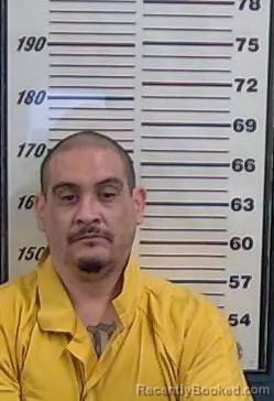 Mugshot of JEFFREY BACA booked in Valencia County, New Mexico on July 24, 2026