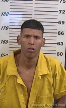 Mugshot of Luis Contreras booked in Valencia County, New Mexico on August 9, 2026