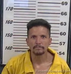 Mugshot of Juan Gutierrez booked in Valencia County, New Mexico on August 12, 2026