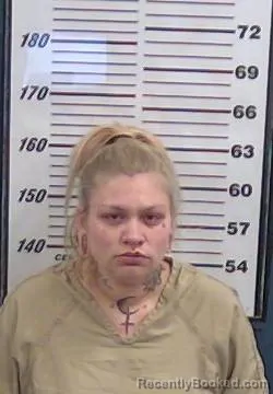 Mugshot of Alyssa M Limon booked in Valencia County, New Mexico on August 14, 2026