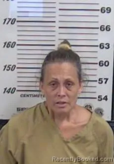 Mugshot of Shauna Gutierrez booked in Valencia County, New Mexico on August 14, 2026