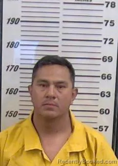 Mugshot of Luis Anchondo-Soto booked in Valencia County, New Mexico on August 14, 2026