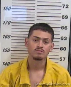 Mugshot of Kevin M Zuniga booked in Valencia County, New Mexico on August 27, 2026