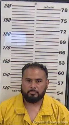 Mugshot of Gustavo Ramirez booked in Valencia County, New Mexico on August 28, 2026