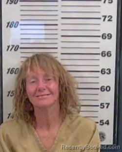 Mugshot of Elizabeth Sarah Crouch booked in Valencia County, New Mexico on August 29, 2026