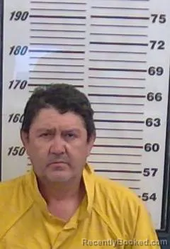 Mugshot of Ernest Sena booked in Valencia County, New Mexico on August 31, 2026