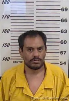 Mugshot of Alberto Valverde booked in Valencia County, New Mexico on August 31, 2026