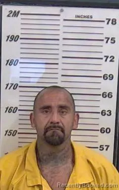 Mugshot of Marcos Ramos booked in Valencia County, New Mexico on September 4, 2026