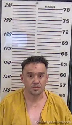 Mugshot of Adam E Sanchez booked in Valencia County, New Mexico on September 6, 2026