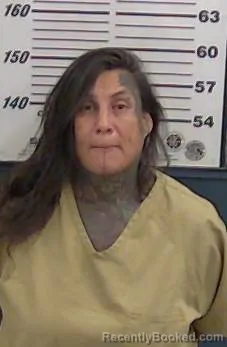 Mugshot of Leah Garcia booked in Valencia County, New Mexico on September 10, 2026
