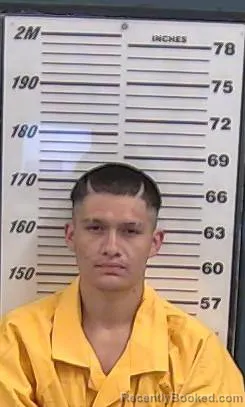Mugshot of Carlos Maestas booked in Valencia County, New Mexico on September 17, 2026