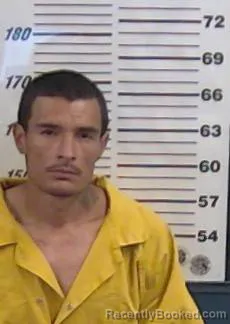 Mugshot of John G Mendoza booked in Valencia County, New Mexico on October 8, 2026