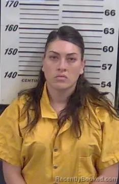 Mugshot of Selena Chavez booked in Valencia County, New Mexico on October 10, 2026