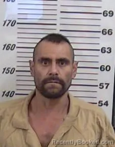 Mugshot of Adan Zubia booked in Valencia County, New Mexico on October 10, 2026
