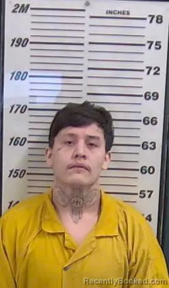 Mugshot of Terrell Rohrer booked in Valencia County, New Mexico on October 15, 2026