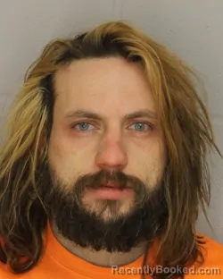 Booking photo from Allegany County, New York