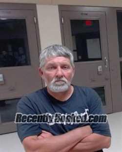 Booking photo from Allegany County, New York