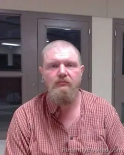 Booking photo from Allegany County, New York