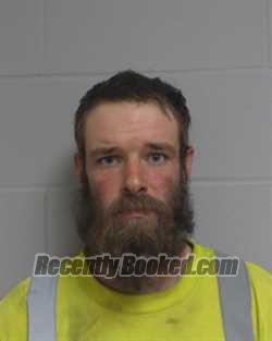 Booking photo from Allegany County, New York