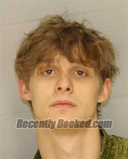 Booking photo from Allegany County, New York