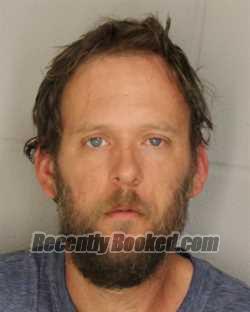 Booking photo from Allegany County, New York