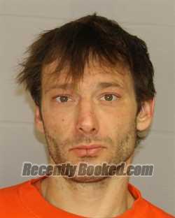 Booking photo from Allegany County, New York