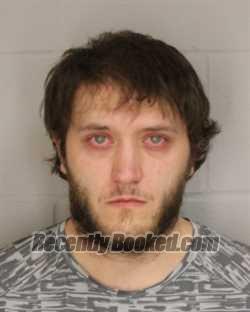 Booking photo from Allegany County, New York