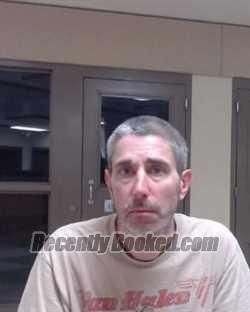 Booking photo from Allegany County, New York