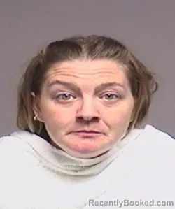 Mugshot of Sarah Lynn Caletka booked in Broome County, New York on October 17, 2026