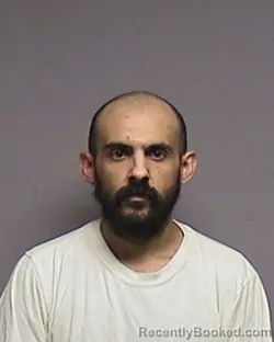 Mugshot of Angel Thomas Ruiz booked in Broome County, New York on August 20, 2026