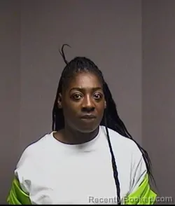 Mugshot of Diamond Ny-Iiesha Rose Vincent booked in Broome County, New York on April 24, 2026