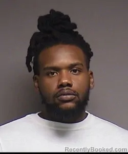Mugshot of Darius Savon Johnson booked in Broome County, New York on August 25, 2026