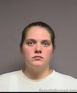 Mugshot of Kaylee Nicole Bowman booked in Broome County, New York on August 7, 2026