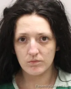 Mugshot of DANIELLE LYNN MOSS booked in Cattaraugus County, New York on June 10, 2026