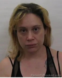 Mugshot of Ashley Richards booked in Chautauqua County, New York on April 25, 2026