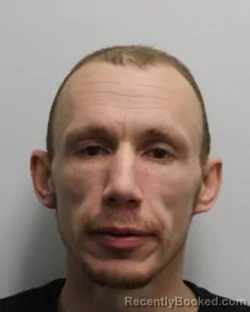 Booking photo from Chemung County, New York