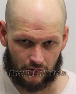 Booking photo from Chemung County, New York