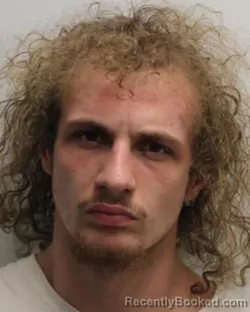 Booking photo from Chemung County, New York