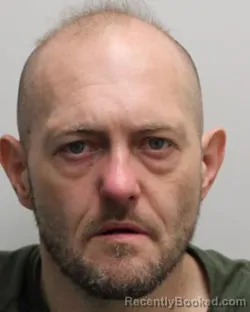 Booking photo from Chemung County, New York