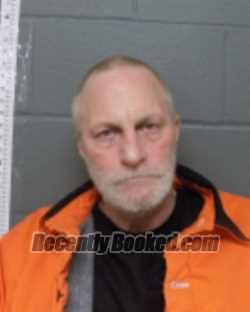 Booking photo from Delaware County, New York