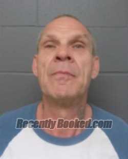 Booking photo from Delaware County, New York