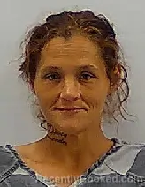 Mugshot of Krystal Leann Bernal booked in Calhoun County, Texas on May 10, 2026