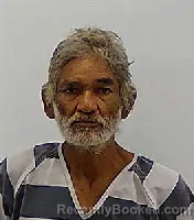 Mugshot of Michael Ray Zambrano booked in Calhoun County, Texas on April 27, 2026